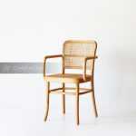 THONET ARM CANE CHAIR