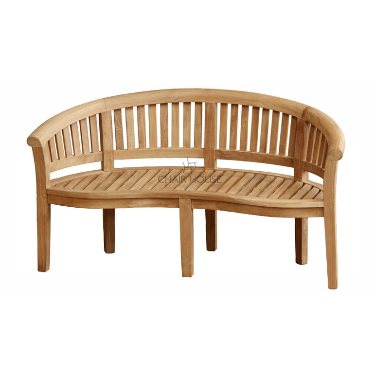 Banana Teak Garden Bench BANANA TEAK GARDEN BENCH - Image 1