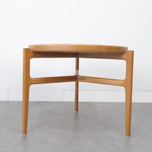 Teak accent tables (2)