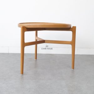 Teak accent tables (3)