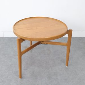 Teak accent tables (4)