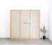 solid teak rattan wardrobe (1)